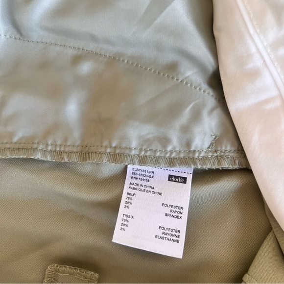 Elodie Pleated Pistachio Women's Pant Size XL SKU#B2454 - Picture 12 of 12